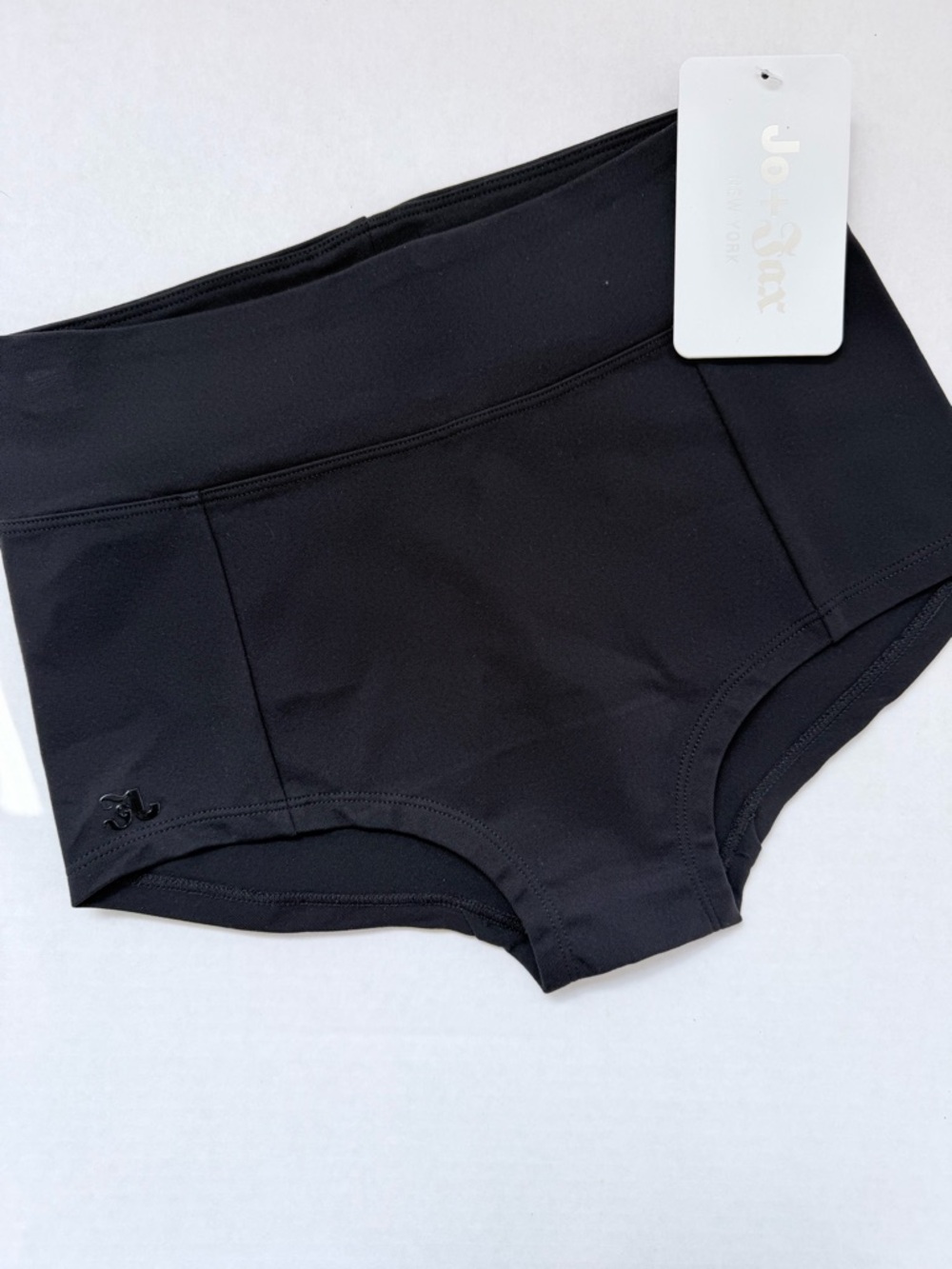 Jo+Jax Monroe Shorts Black High-Waist Workout Shorts